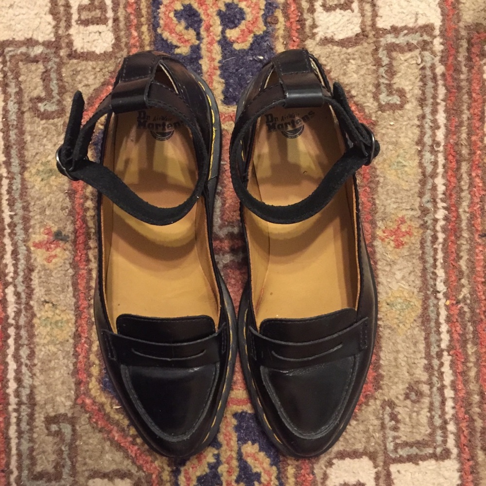 Leonie Pointed Ankle Strap Penny Loafers